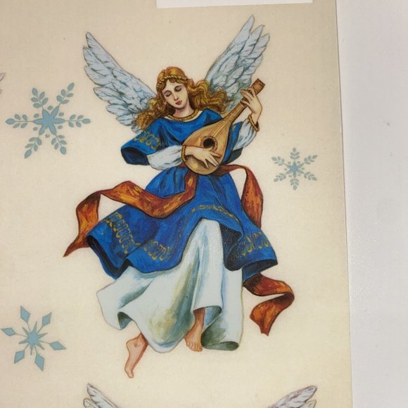 Tulip Rub-on Transfers Christmas Holiday Gorgeous Angels MPD 329 - Picture 8 of 10